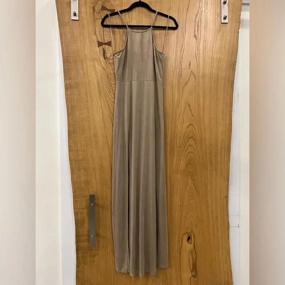 chinese dress ladies Cotton Candy LA Mustard Tiered Maxi Dress- Size S – The Saved Collection main image 0